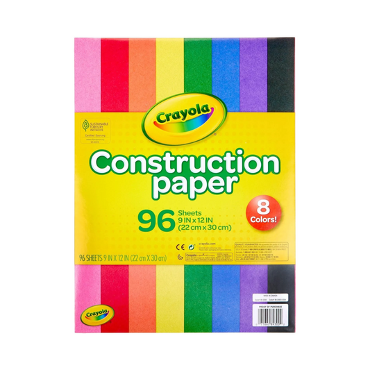 PAPEL CONSTRUCCION 96H CRAYOLA