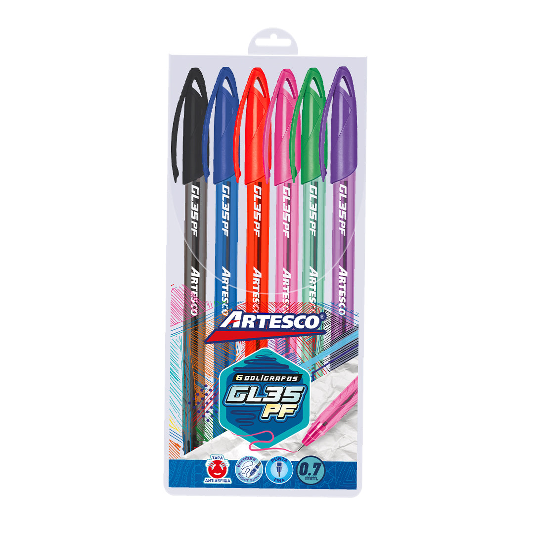 BOLIGRAFO T/GEL 0.7MM 6/1