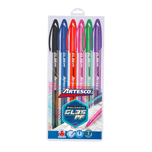 BOLIGRAFO T/GEL 0.7MM 6/1