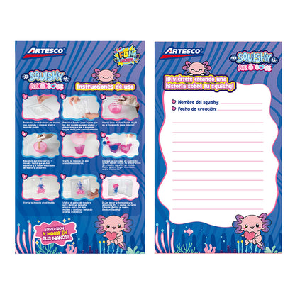 PACK DIY SQUISHY AXOLOVE