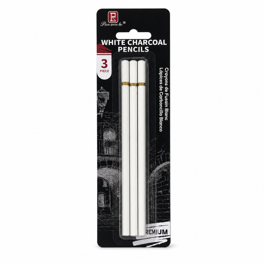 LAPICES CARBONCILLOS 3/1 BLANCO BL