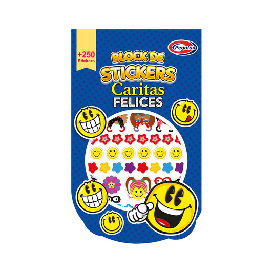 ETIQUETAS CON DISEÑO CARITAS FELICES