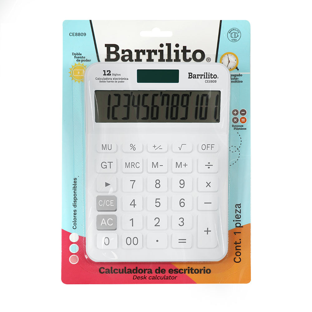 CALCULADORA DE ESCRITORIO DE COLORES