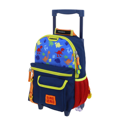 MOCHILA C/RUEDA CHENSON PEQ. ORIGINAL NINO AZUL XXVI