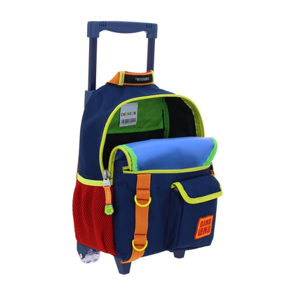 MOCHILA C/RUEDA CHENSON PEQ. ORIGINAL NINO AZUL XXVI