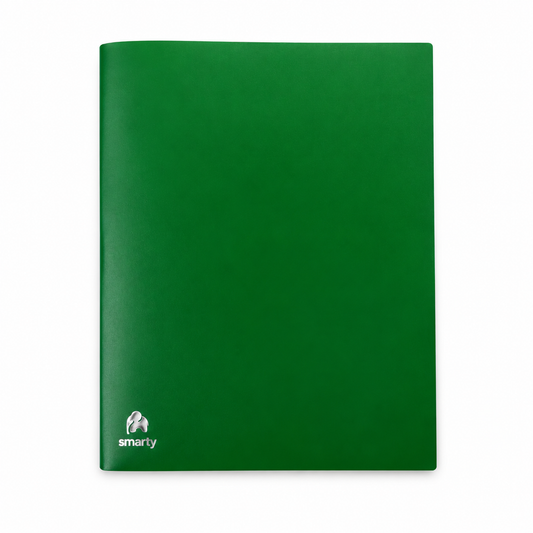 FOLDERS PLASTICOS C/BOLSILLOS VERDE
