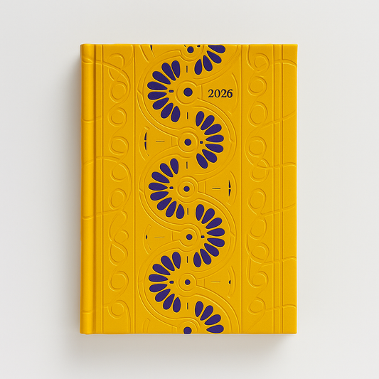 AGENDA ENCUADERNADA C/DISENOS 2026  SURTIDA