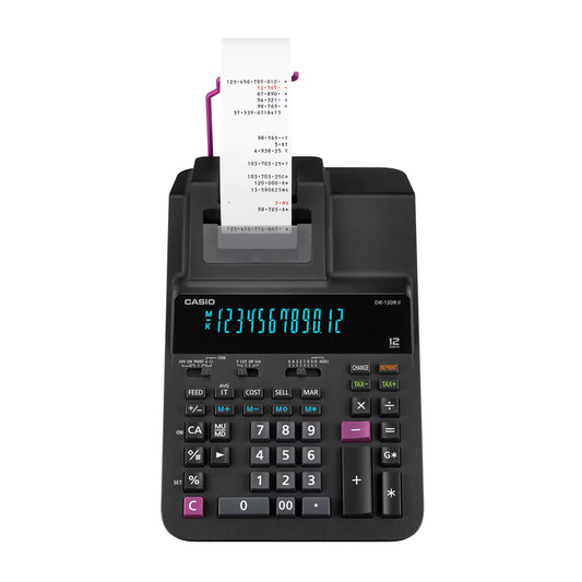 CALCULADORA D/ESCRITORIO 12 DIG. NEGRA