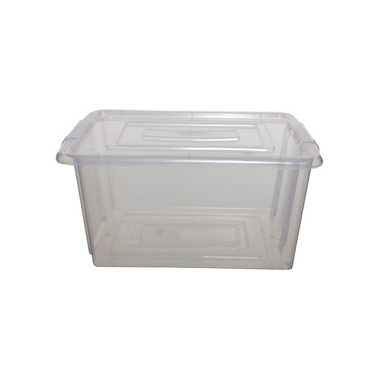 CAJAS PLASTICAS P/ALMACENAR 52L LARGE (Sin Tapa)