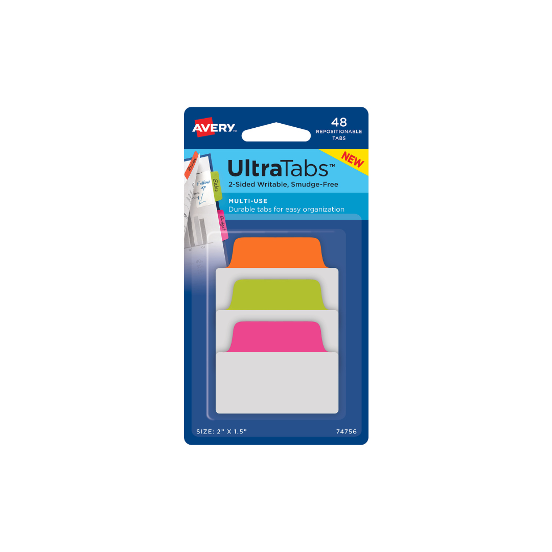 INDEX TABS ULTRA COLORES SURT. 48/1  NEON