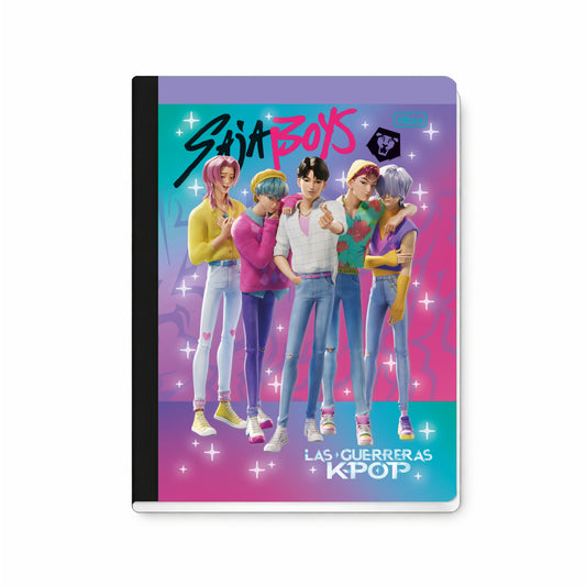 CUADERNO COSIDO 200 PAG. K-POP