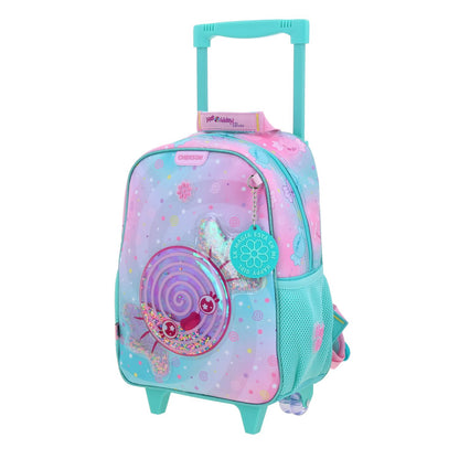 MOCHILA CHENSON C/RUEDAS PEQ. HG DOLCE TURQUEZ  XXVI