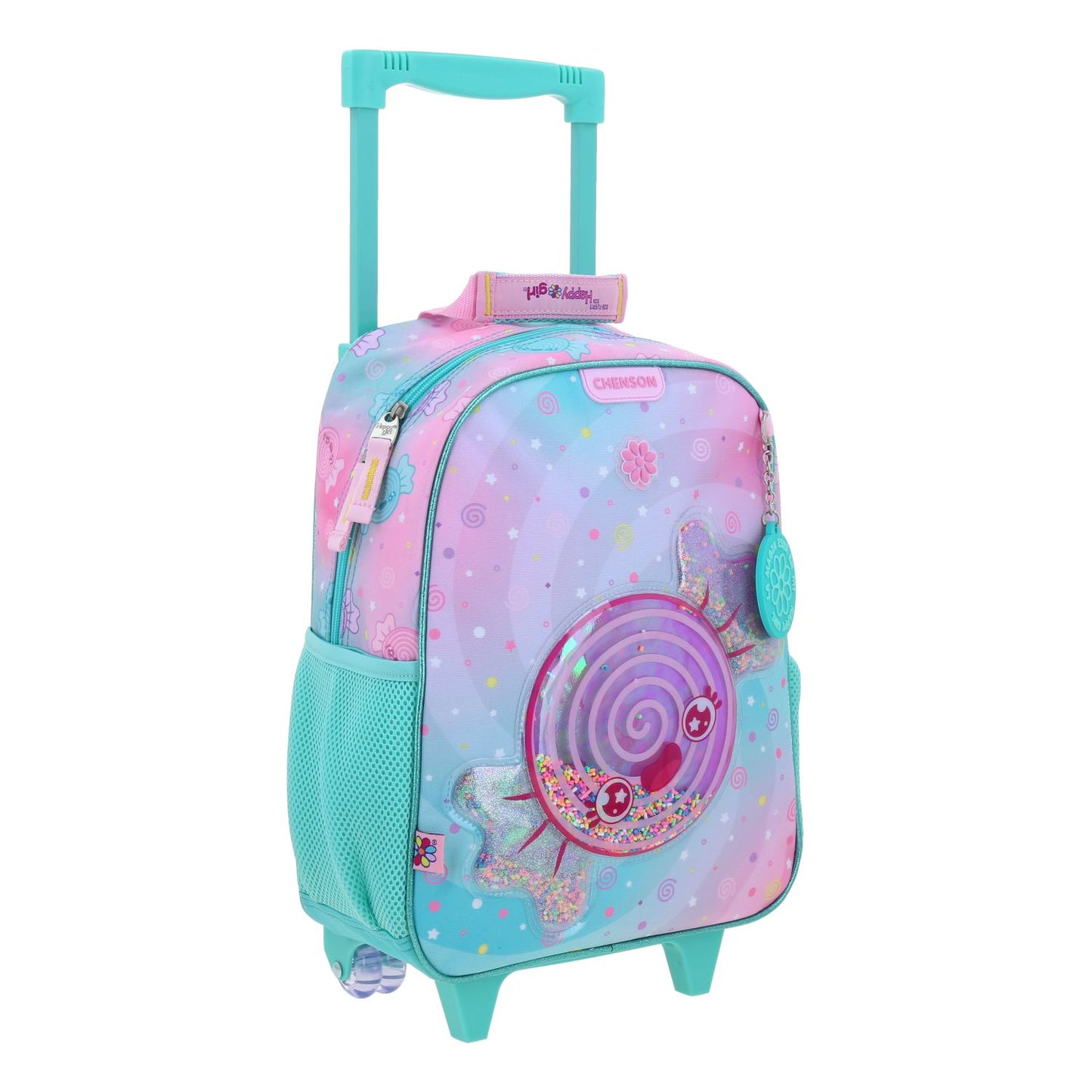 MOCHILA CHENSON C/RUEDAS PEQ. HG DOLCE TURQUEZ  XXVI