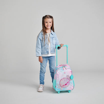 MOCHILA CHENSON C/RUEDAS PEQ. HG DOLCE TURQUEZ  XXVI