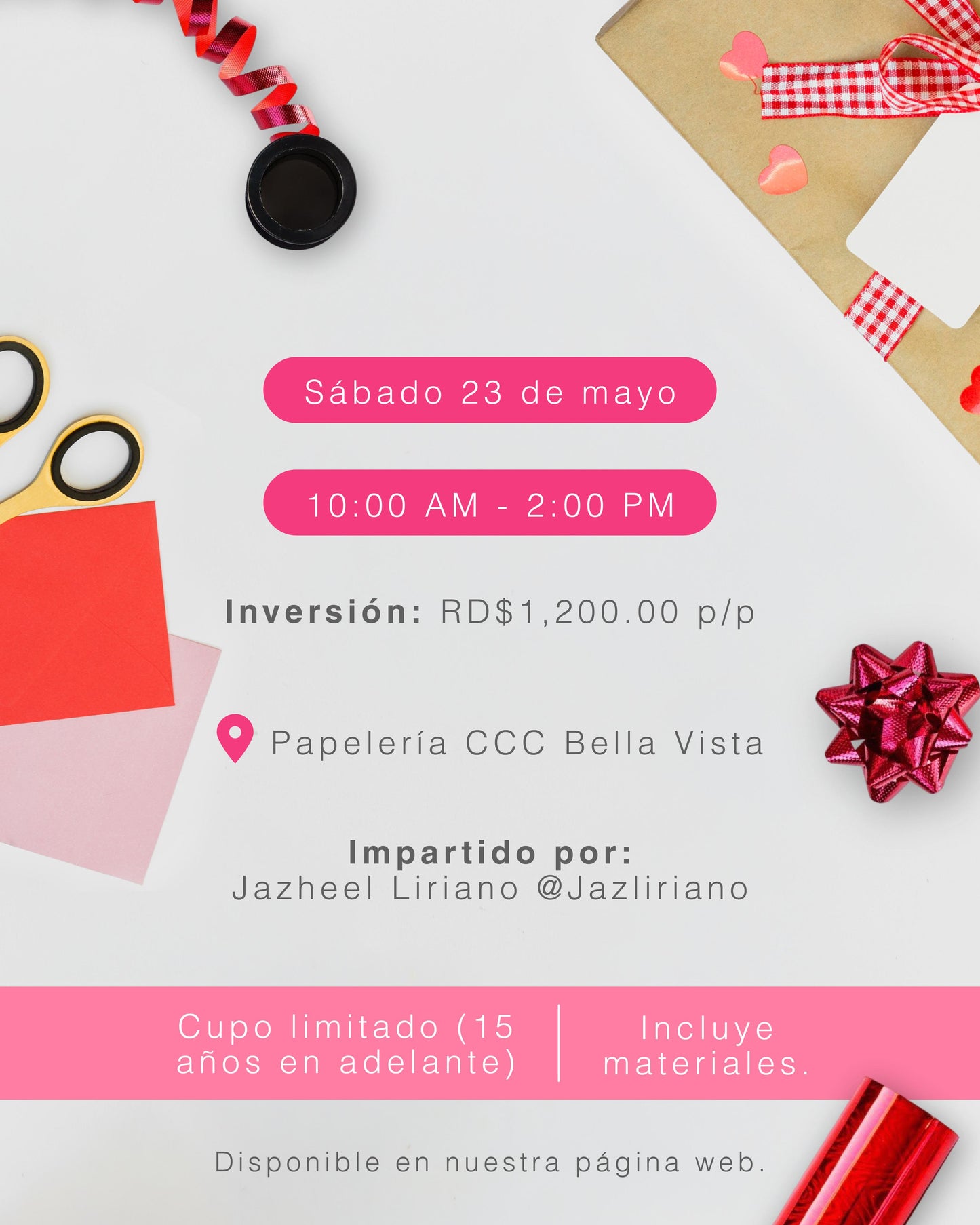 TALLER DE ENVOLTURA