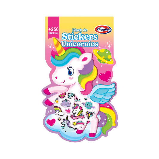 ETIQUETAS CON DISEÑO UNICORNIO