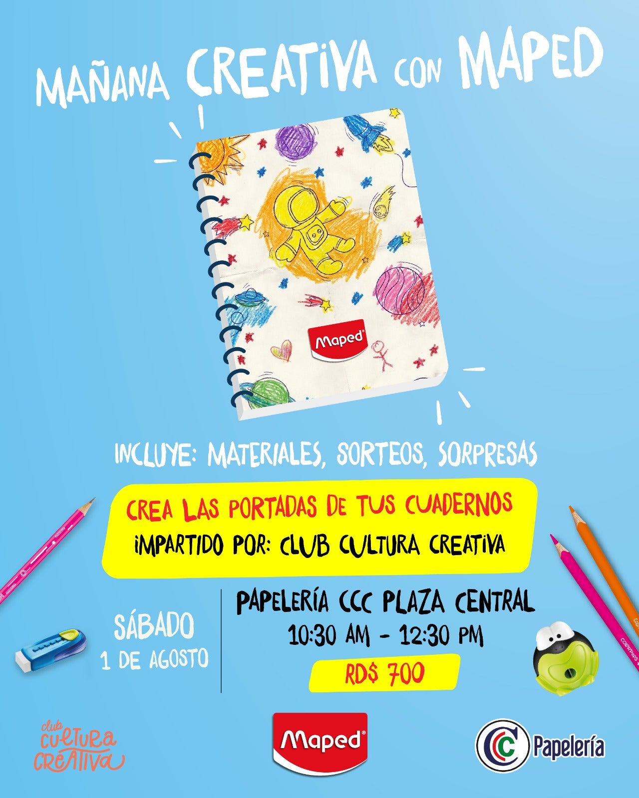 MAÑANA CREATIVA CON MAPED