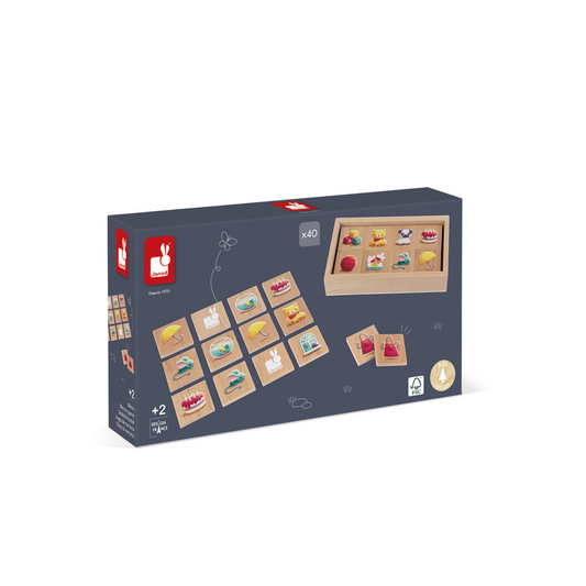 JUEGO DIDACTICO JANOD, MEMORIA PRIMERAS PALABRAS MOTS