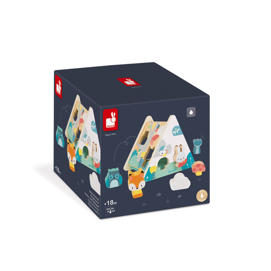 JUEGO DIDACTICO JANOD, P/NIÑOS PURE - CAJA CON FORMAS