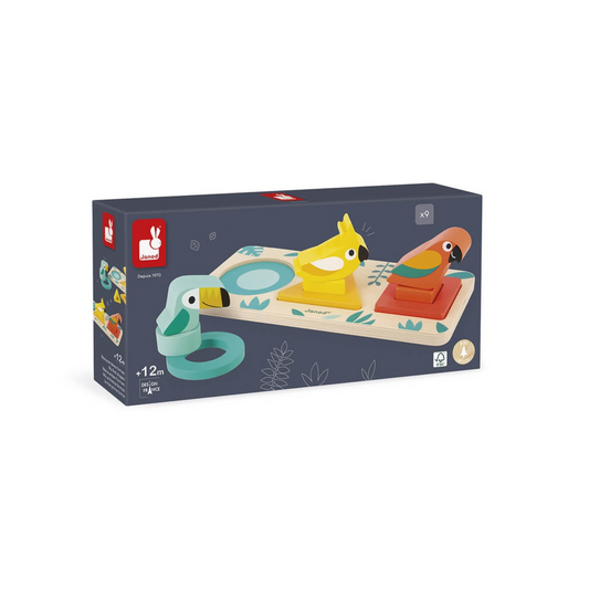 JUEGO DIDACTICO JANOD, TROPIK - MIS PRIMERAS FORMAS