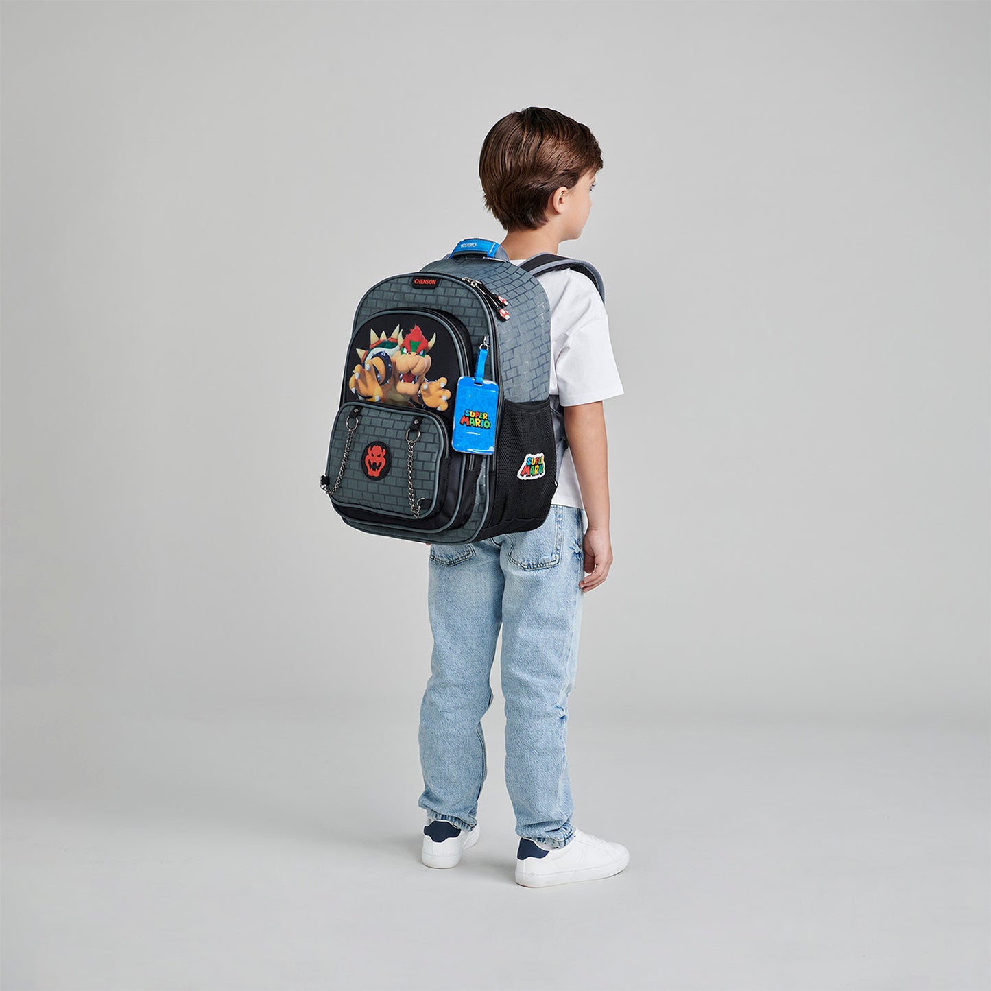 MOCHILA CHENSON GRANDE MARIO B. CHEIN GRIS XXVI