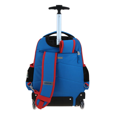 MOCHILA C/RUEDA CHENSON GRANDE MARIO B. AZUL MAR XXVI