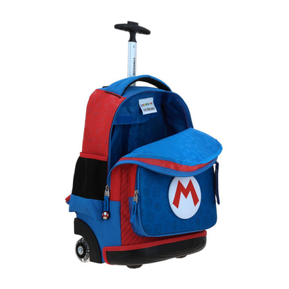MOCHILA C/RUEDA CHENSON GRANDE MARIO B. AZUL MAR XXVI