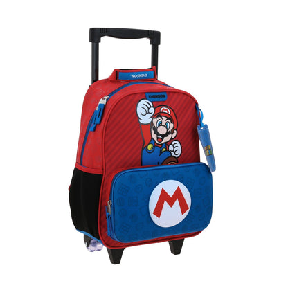 MOCHILA C/RUEDA CHENSON PEQ. MARIO B. AZUL MAR XXVI