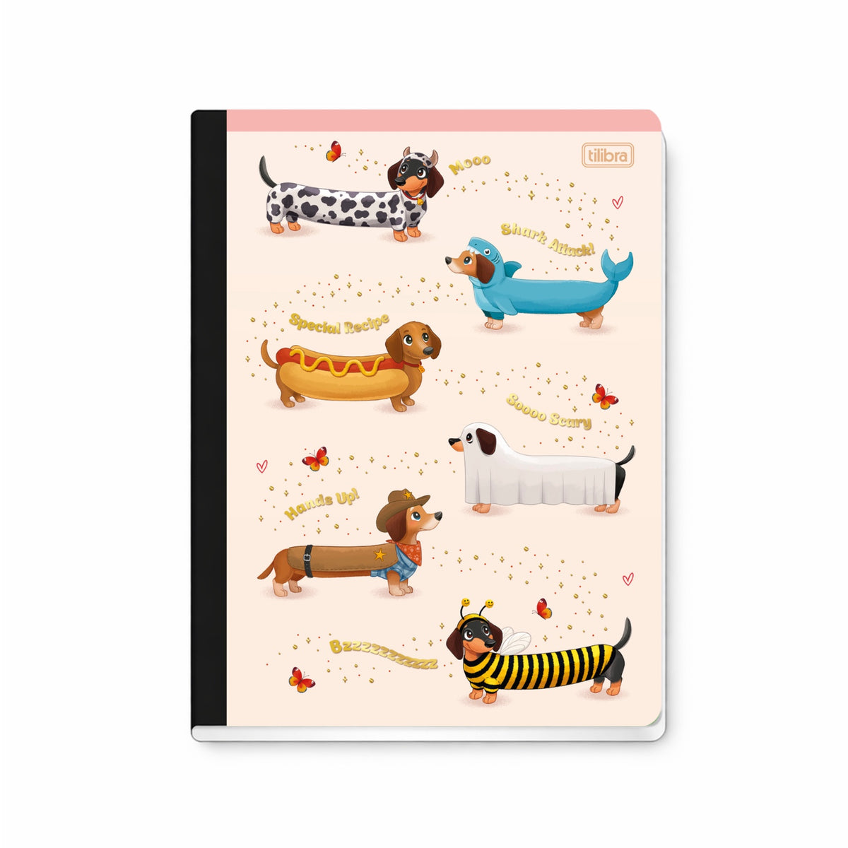 CUADERNO COSIDO 200 PAG. BROWNIE