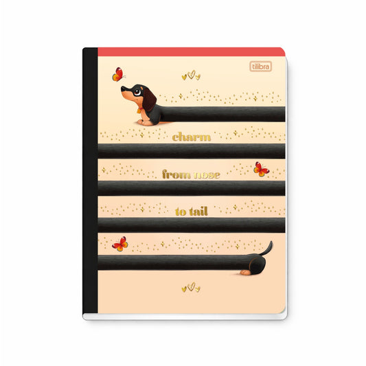 CUADERNO COSIDO 200 PAG. BROWNIE