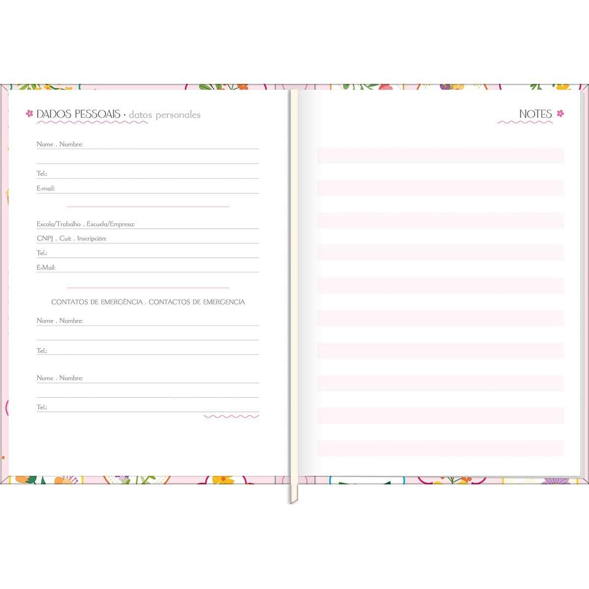 AGENDA COSIDA DIARIA CHARME M4 2026