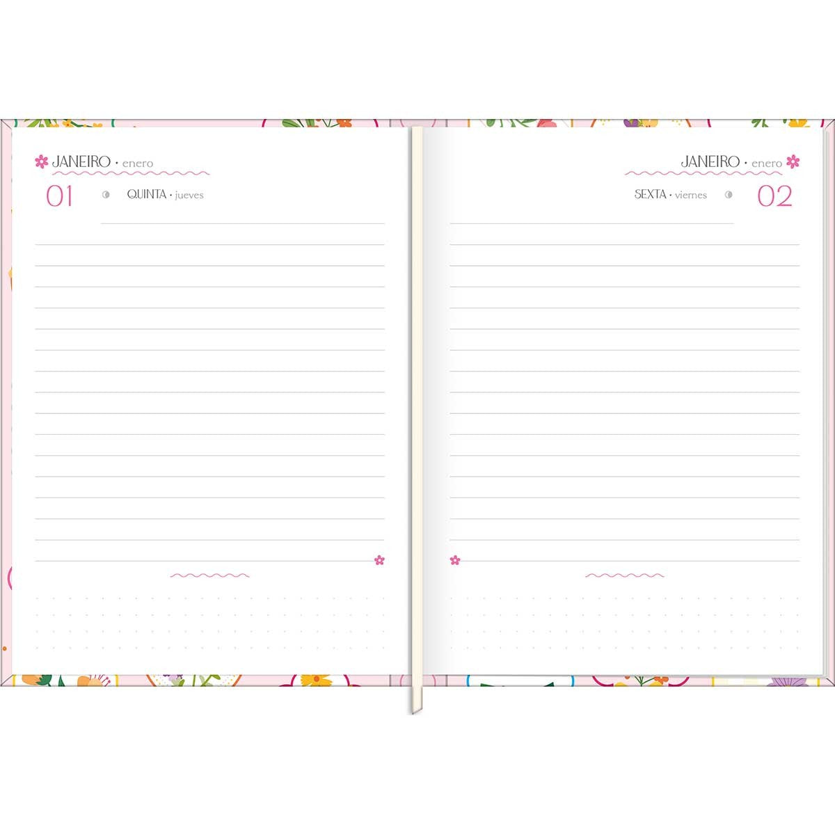 AGENDA COSIDA DIARIA CHARME M4 2026