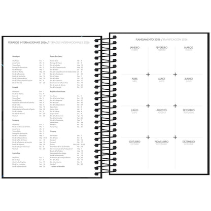 AGENDA EN ESPIRAL DIARIA SPOT M9 2026