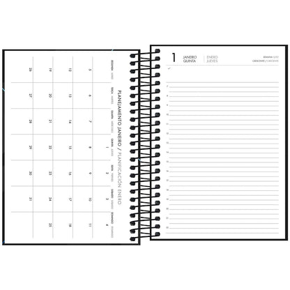 AGENDA EN ESPIRAL DIARIA SPOT M9 2026