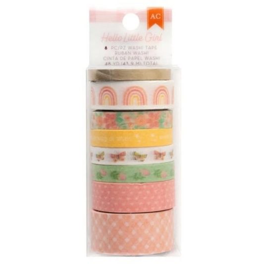 CINTAS DE PAPEL WASHI HELLO LITTER GIRLS 8/1