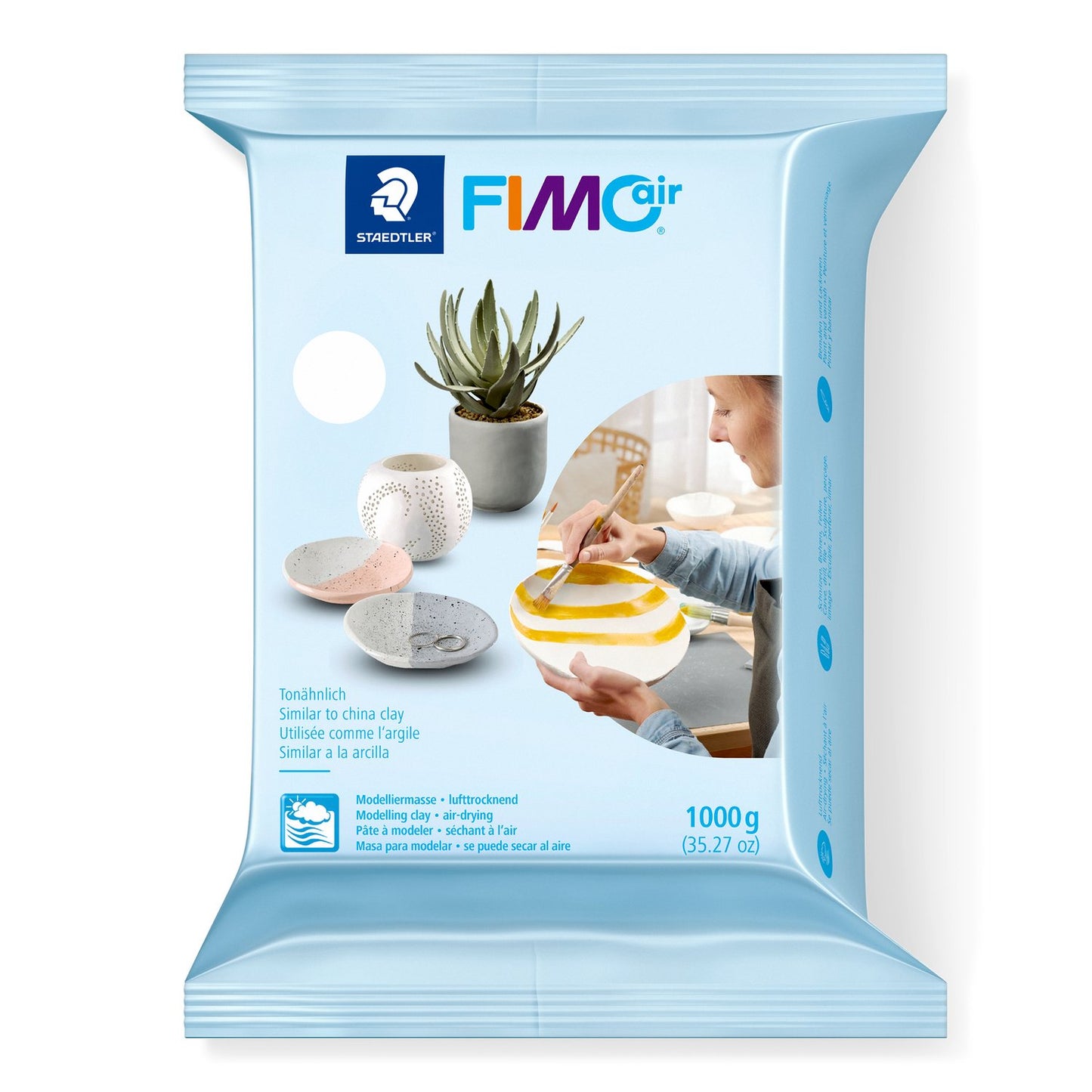 MASILLAS FIMOAIR BLANCO 1000G