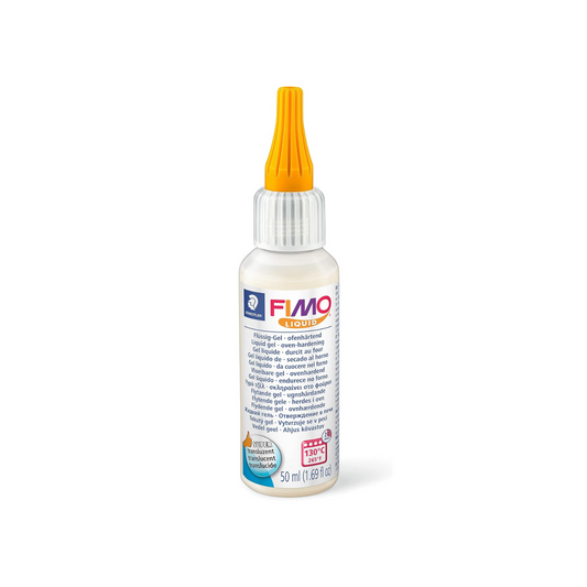 GEL LIQUIDO FIMO 50ML P/DECORAR TRASLUCIDO BLISTER
