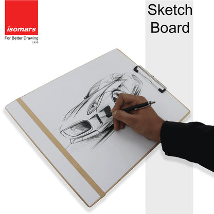 TABLERO DE DIBUJO CON CLIP (18 X 20)