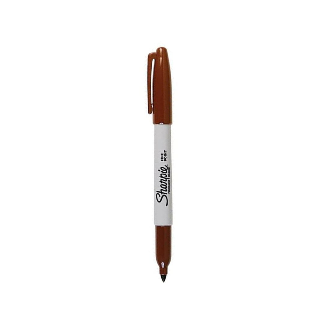 FELPAS PERMANENTE SHARPIE FINA MARRON