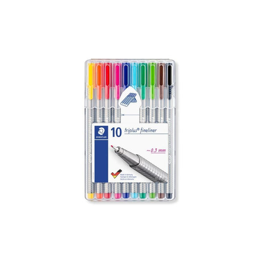 JUEGO FELPAS TRIPLUS FINELINER 10/1