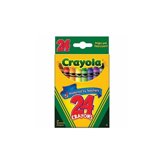 JUEGO CREYONES DE CERA 24/1 LAVABLE CRAYOLA