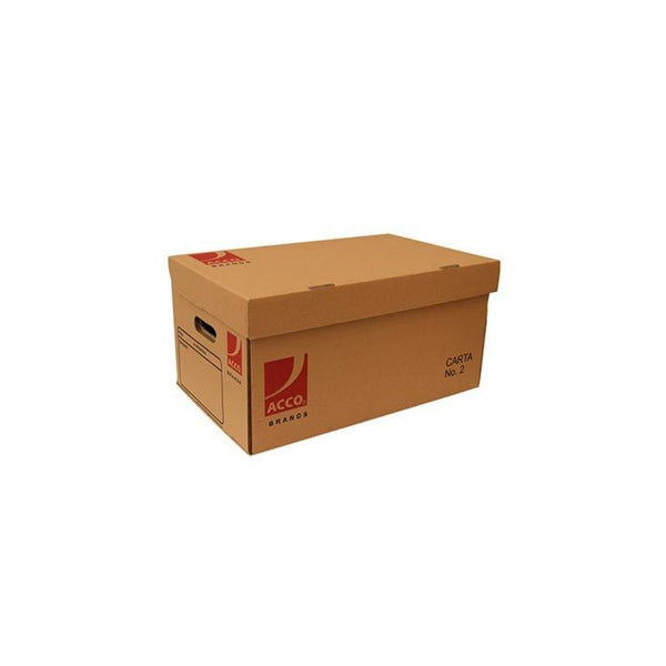 Caja archivadora de cartón corrugado / Stock permanente para entrega  inmediata a todo el P…