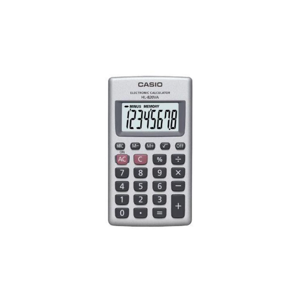 CALCULADORA DE BOLSILLO 8 DIGITOS CASIO