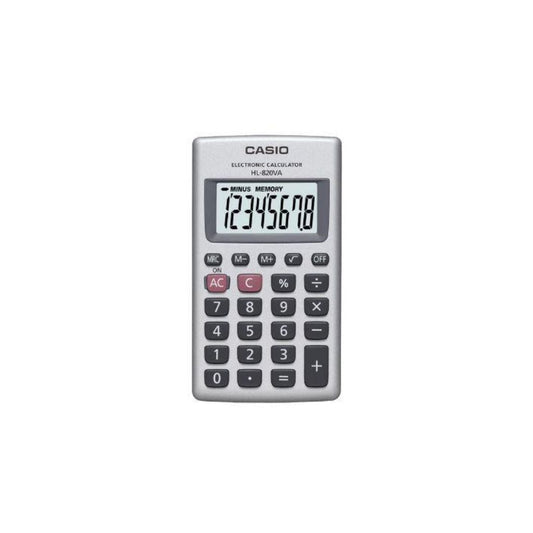 CALCULADORA DE BOLSILLO 8 DIGITOS CASIO