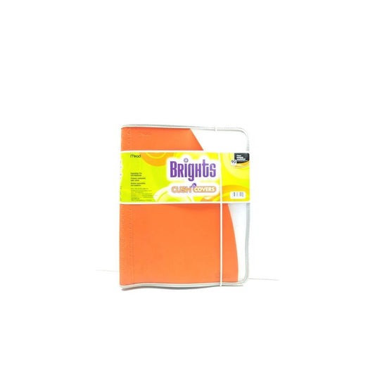 CARPETAS PLASTICA C/CUADERNO BRIGHTS (12X10)