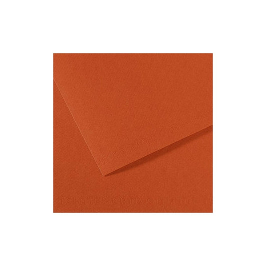 PAPEL MI-TEINTES (50 X 65 cm)TIERRA ROJA