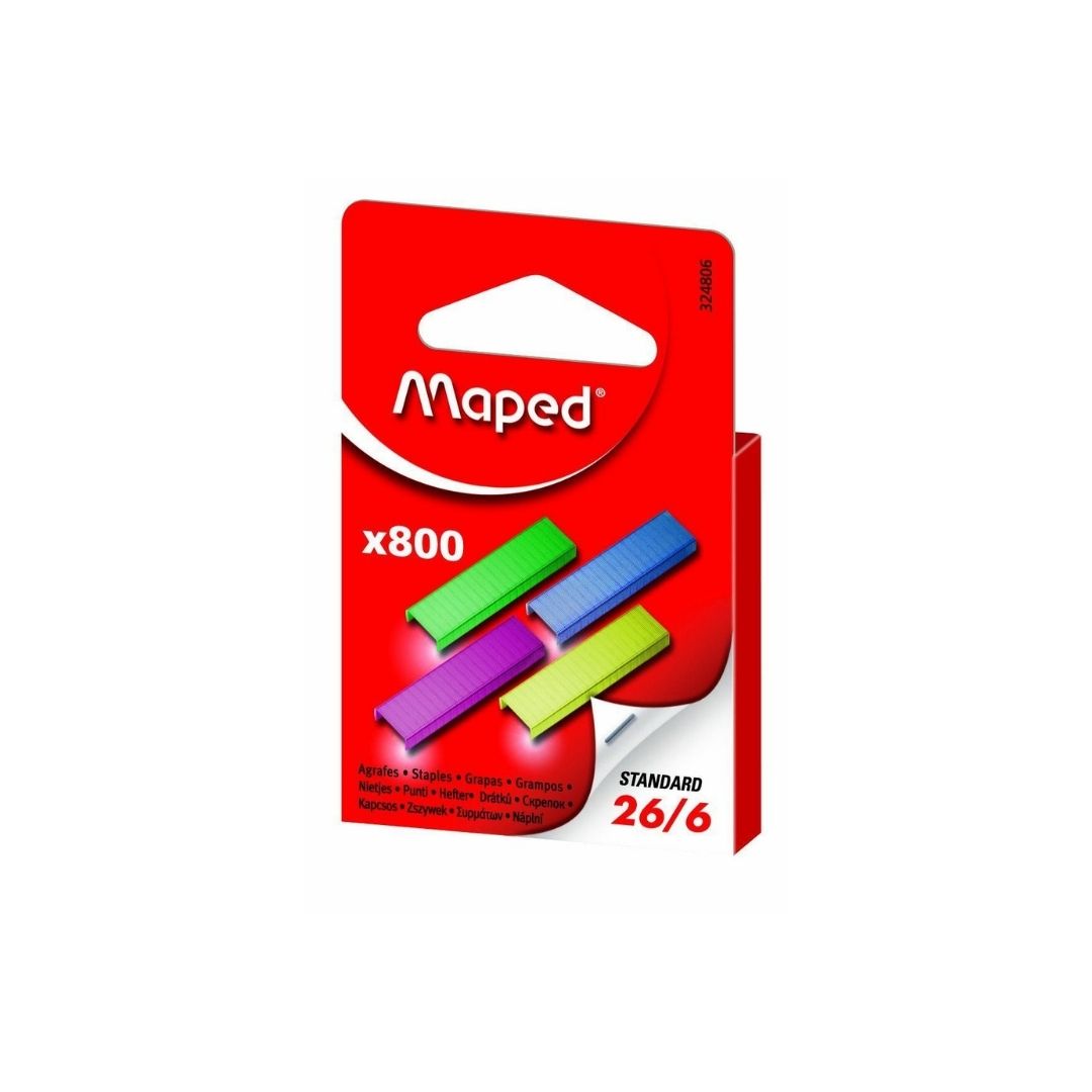 GRAPAS STANDARD 26/6  800/1 COLORES BL