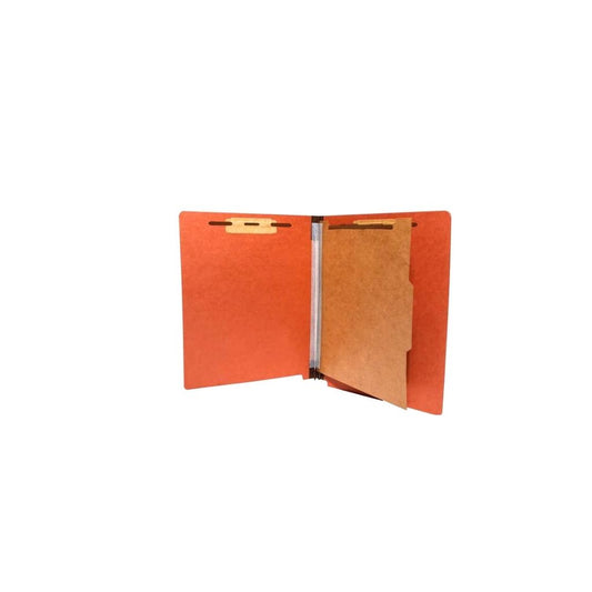 FOLDERS PARTITION (8.5 X 11) 4 DIV. MARRON