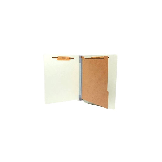 FOLDERS PARTITION (8.5 X 11) 4 DIV. VERDE CLARO