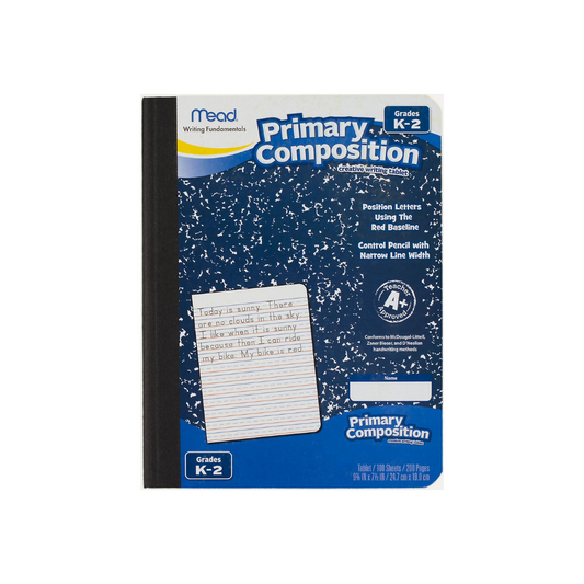 CUADERNO COSIDO PRIMARY COMPOSITION DE KINDER-2DO GRADO